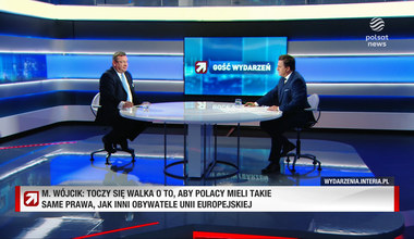 Wójcik w "Gościu Wydarzeń" o von der Leyen: To, co ona chce, to mnie mało interesuje