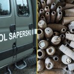 Wojenny arsenał zabezpieczony. Natknął się na niego grzybiarz