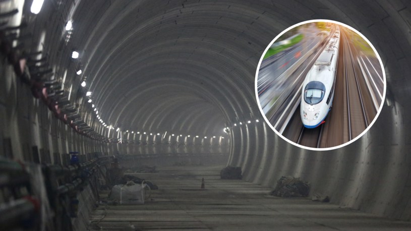 Wojewoda łódzki wydał pozwolenie na budowę tunelu pod Łodzią dla Kolei Dużych Prędkości /123RF/PICSEL, WAN XIAOJUN / Imaginechina / Imaginechina via AFP /