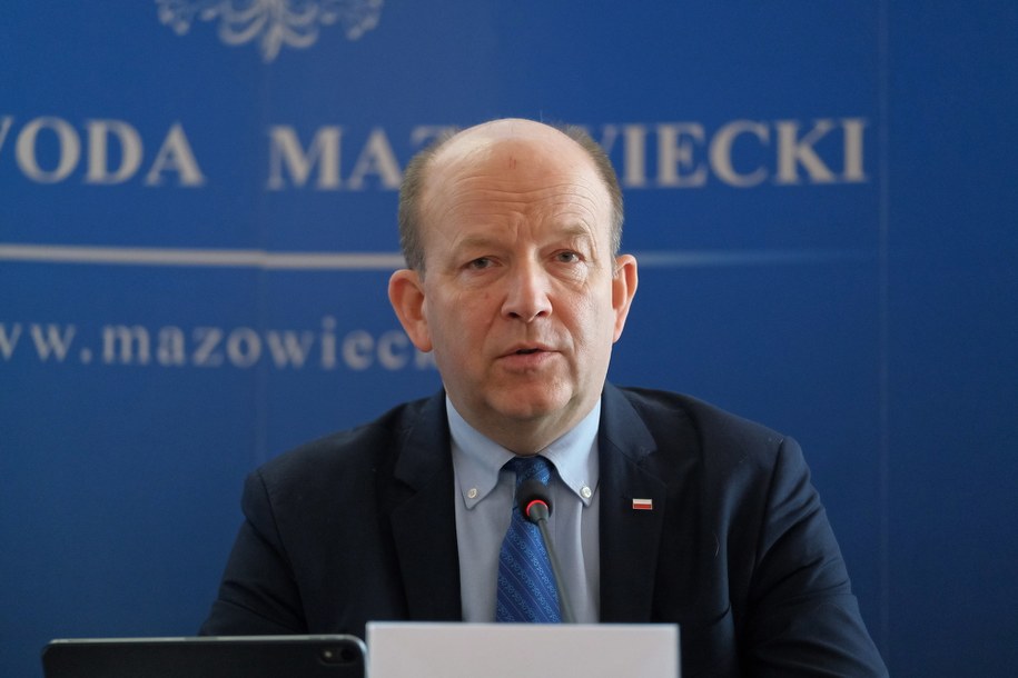 Wojewoda mazowiecki Konstanty Radziwiłł /Mateusz Marek /PAP