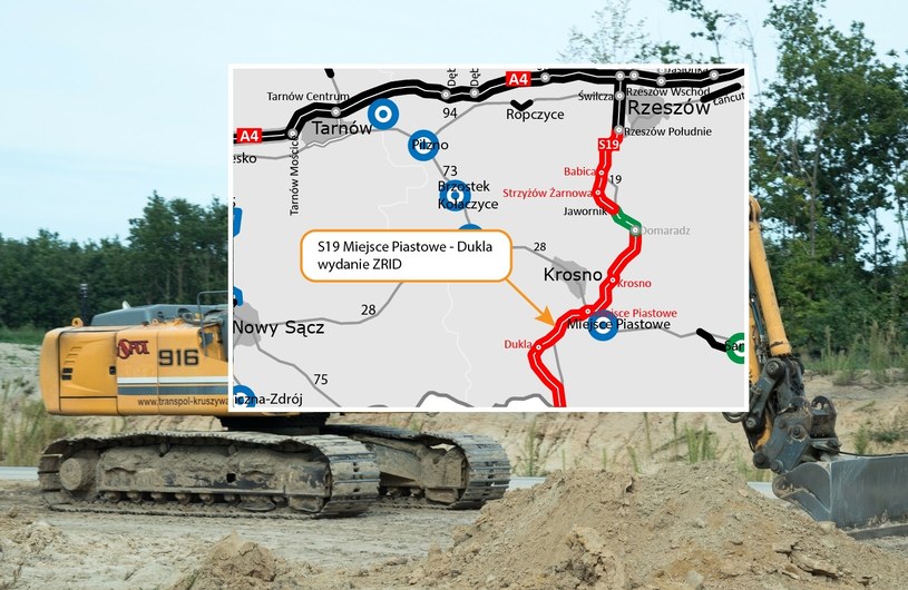 Wojewoda podkarpacki wydał decyzję dotyczącą odcinka drogi ekspresowej S19. /Wojciech Strozyk/REPORTER/ East News/ GDDKiA  /