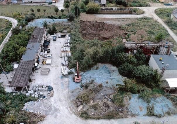 Wojewódzki Inspektorat Ochrony Środowiska – zdjęcie wykonane dronem we wrześniu 2020 roku /