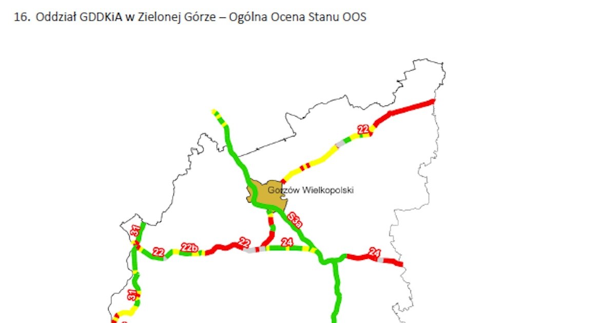 Województwo lubuskie /GDDKiA/Interia.pl