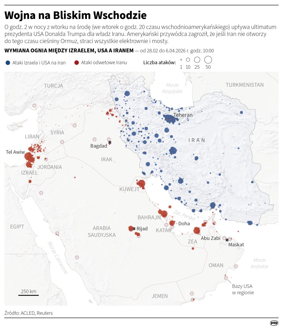 Wojna na Bliskim Wschodzie /Adam Ziemienowicz /PAP