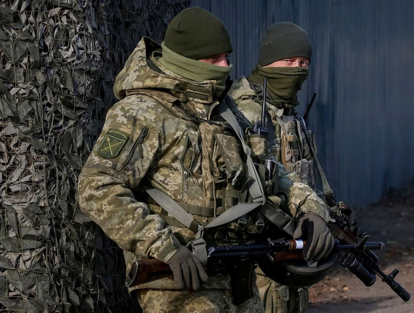 Wojna na wschodzie Ukrainy z separatystami była głównym polem doświadczalnym dla ukraińskiej armii do opracowania taktyki walki dronami /REUTERS/Gleb Garanich  /© 2022 Reuters