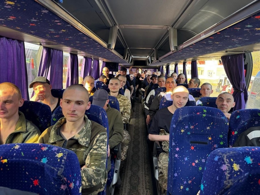 Wojna w Ukrainie. 277 żołnierzy w sobotę, 19 kwietnia, powróciło z rosyjskiej niewoli /X.com/ Wołodymyr Zełenski