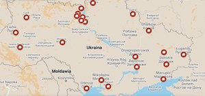 Wojna w Ukrainie. Gdzie atakuje Rosja? ZOBACZ MAPĘ