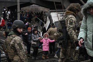 Wojna w Ukrainie. Irpień odcięty od świata, ofiary także wśród dzieci