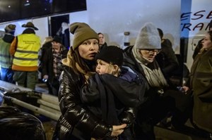 Wojna w Ukrainie. Państwowa Straż Pożarna apeluje o pomoc w transporcie uchodźców