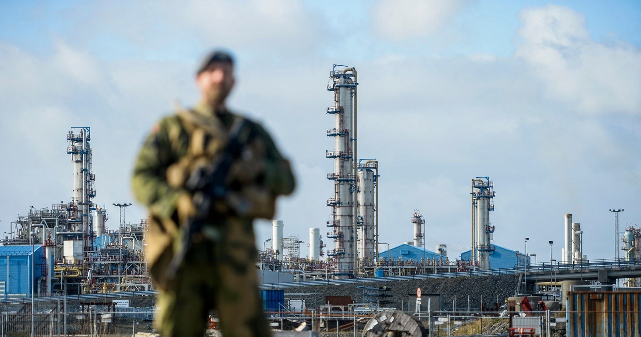 Wojna wkracza w etap sabotażu krytycznej infrastruktury. Norwegowie zaczynają chronić swoje instalacje gazowe (na zdj.) /AFP