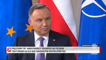 Wojska amerykańskie w Polsce. Prezydent Duda: Obecność stała, chcę to bardzo mocno podkreślić