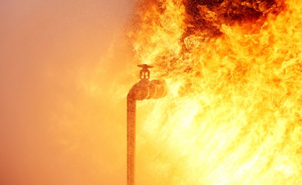 Wojska Kremla obrały za cel stację, przez którą płynie gaz z USA