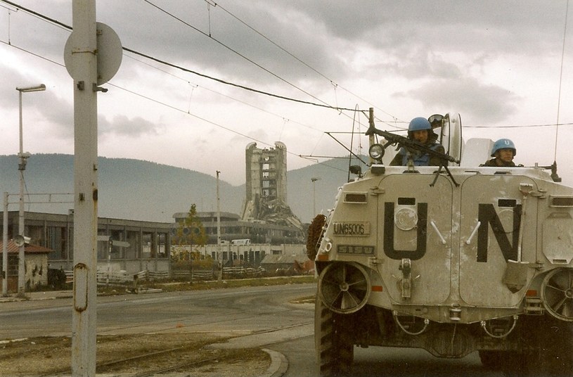 Wojska ONZ operują na Bałkanach od początku konfliktu /Wikimedia Commons /INTERIA.PL/materiały prasowe