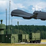 Wojskowy dron nad przesmykiem suwalskim. To była jedna z najdłuższych misji NATO