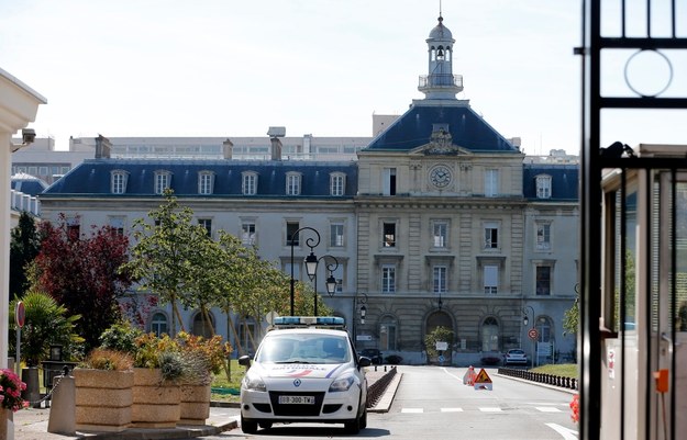 Wojskowy szpital w Saint –Mande pod Paryżem /IAN LANGSDON /PAP/EPA