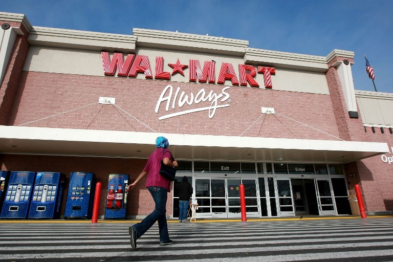 Wojskowymi zainteresował się Wal-Mart, potężna amerykańska sieć supermarketów /AFP