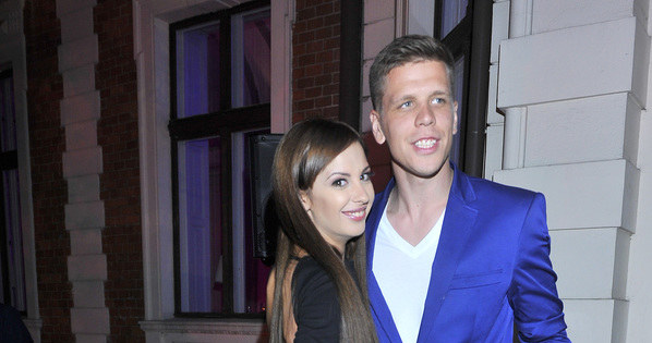 Wojtek Szczęsny i Patrycja "goła pupa" /- /AKPA