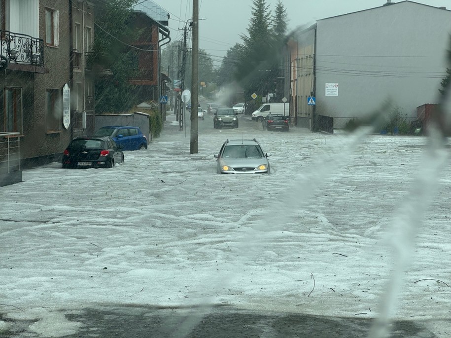 Wolbrom po przejściu nawałnicy /Gorąca Linia RMF FM