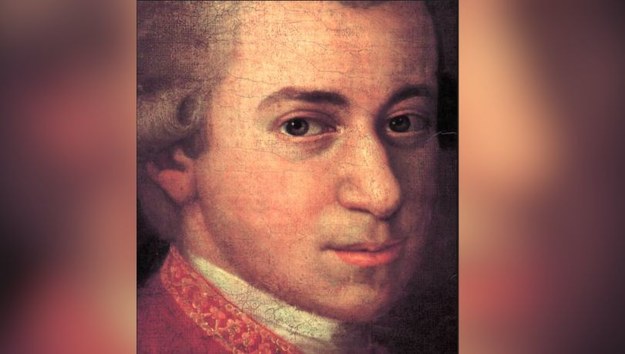 Wolfgang Amadeusz Mozart na obrazie Johanna Nepomuka della Croce (domena publiczna) /