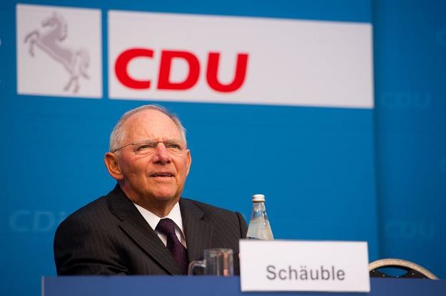 Wolfgang Schaeuble, minister finansów Niemiec /AFP