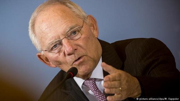 Wolfgang Schaeuble, minister finansów Niemiec /Deutsche Welle
