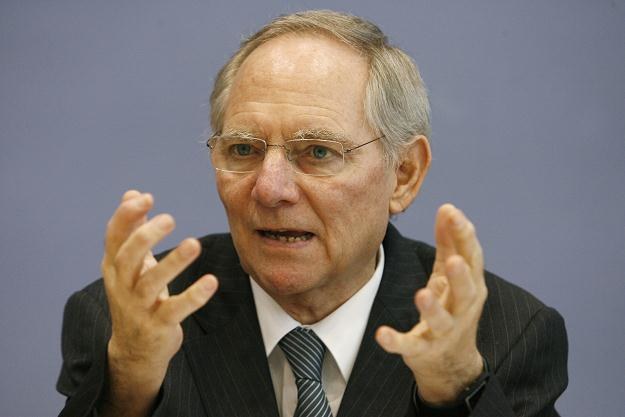 Wolfgang Schaeuble, niemiecki minister finansów /AFP