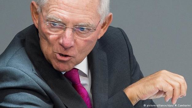 Wolfgang Schäuble, minister finansów Niemiec /Deutsche Welle