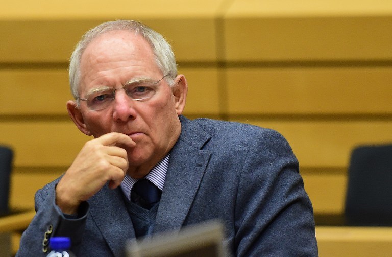 Wolfgang Schäuble /AFP