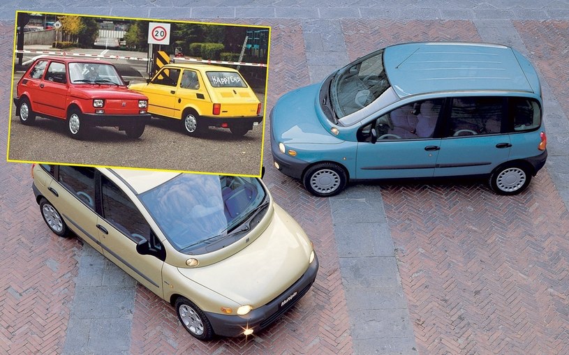 Wolisz Multiplę czy Fiata 126p? To dziś auta za jedną średnią krajową w Polsce /materiały prasowe