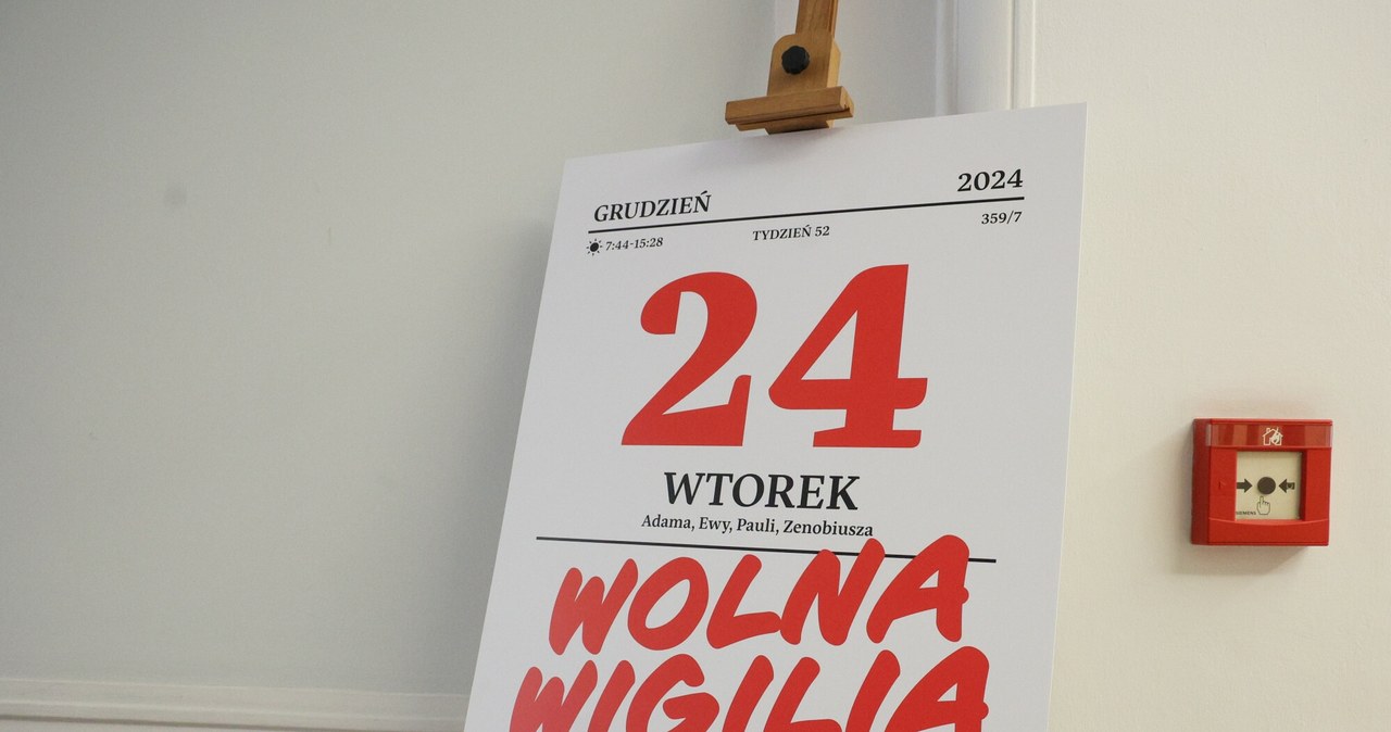 Wolna Wigilia. Czy Polsce potrzebny jest kolejny wolny dzień? /Pawel Wodzynski /East News