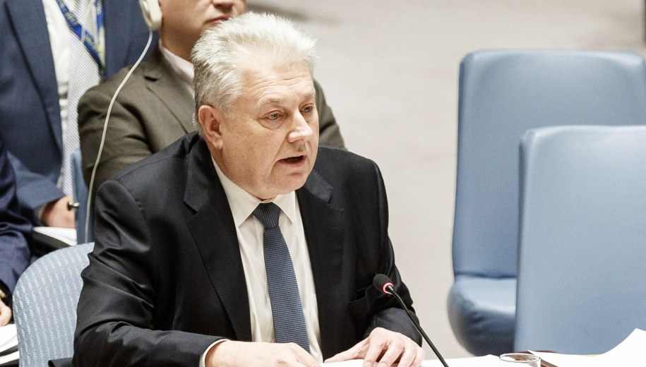 Wołodymyr Jelczenko /JUSTIN LANE /PAP/EPA