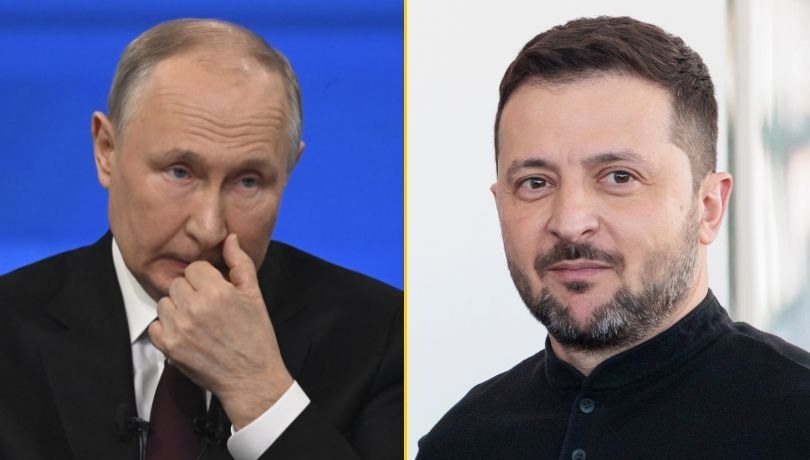 Wołodymyr Zełenski chce zmusić Władimira Putina do negocjacji pokojowych /shutterstock /Shutterstock