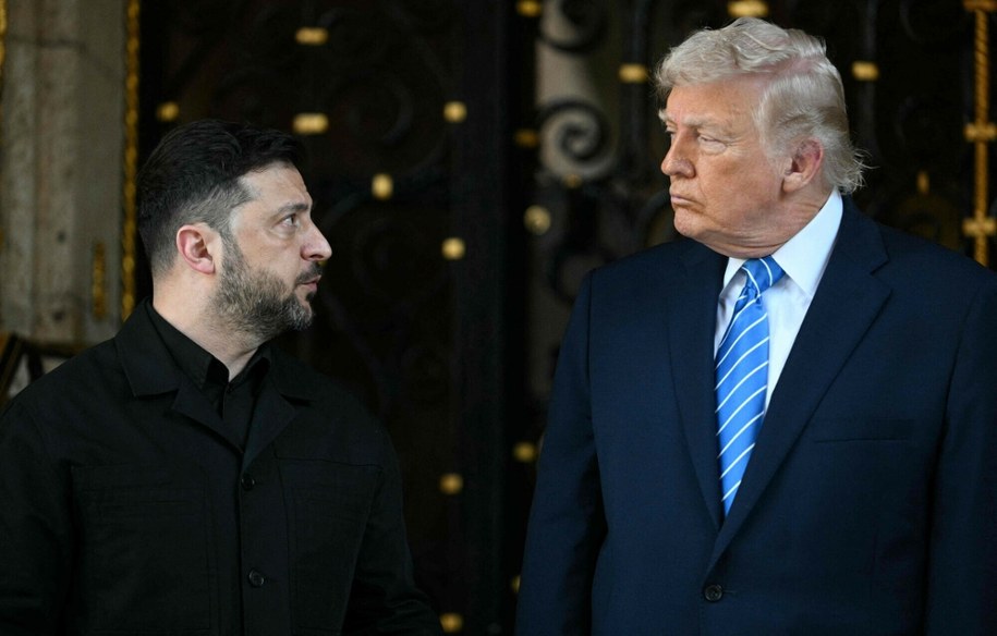 Wołodymyr Zełenski i Donald Trump /JIM WATSON/AFP /East News