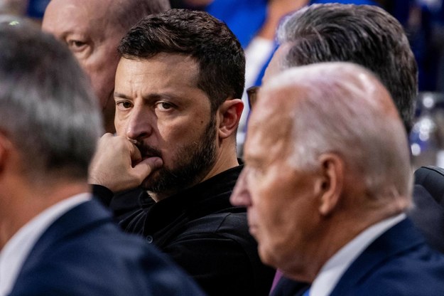 Wołodymyr Zełenski i Joe Biden /SAMUEL CORUM/AFP /East News