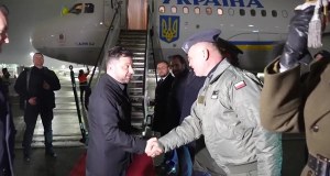 Wołodymyr Zełenski jest już w Polsce