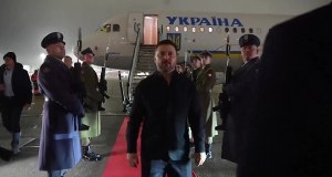 Wołodymyr Zełenski jest już w Polsce