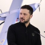 Wołodymyr Zełenski: Obcy kraj zaatakował Ukrainę setkami dronów