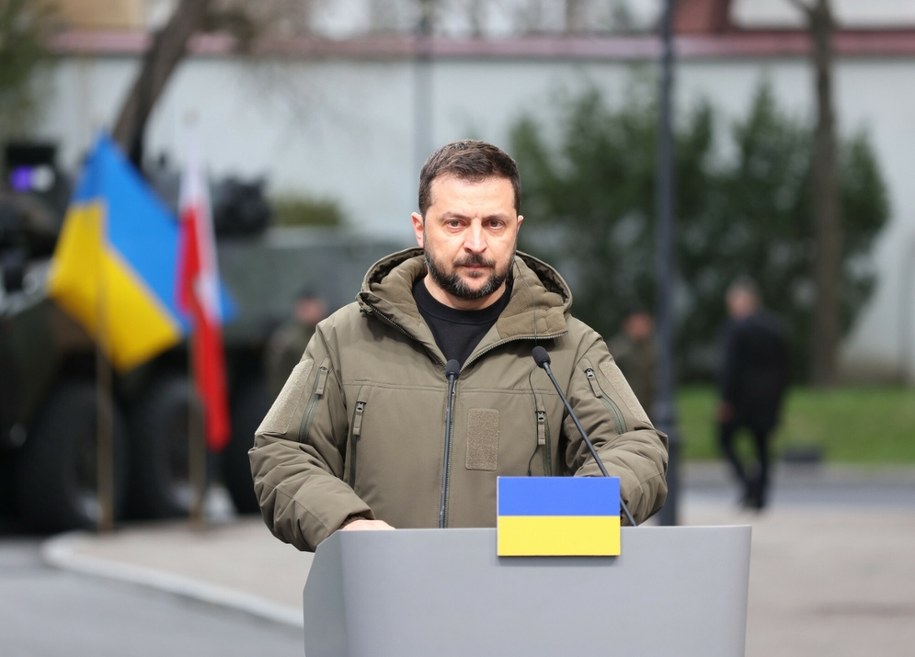 Wołodymyr Zełenski odrzucił propozycję Rosji /Michal Zebrowski /East News