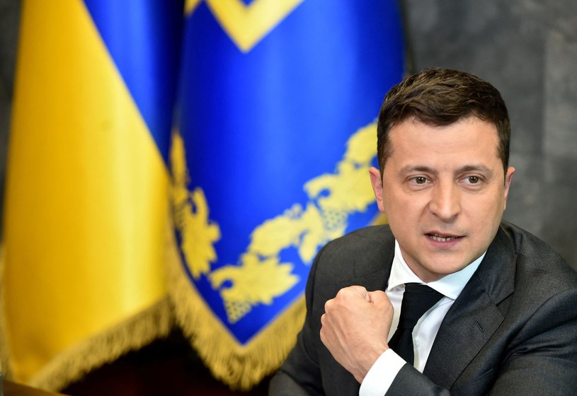 Wołodymyr Zelenski, prezydent Ukrainy /AFP