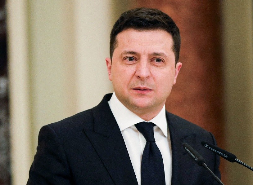 Wołodymyr Zełenski, prezydent Ukrainy /AFP