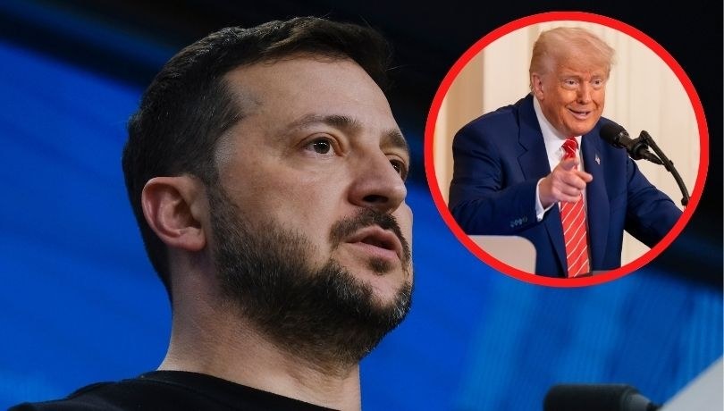 Wołodymyr Zełenski skomentował ultimatum, jakie postawił Putinowi Donald Trump /Shutterstock