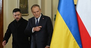 Wołodymyr Zełenski u Donalda Tuska. Rozmowa w cztery oczy