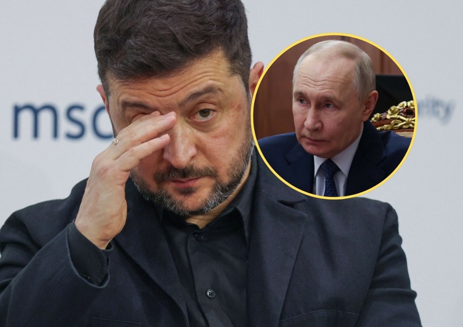 Wołodymyr Zełenski, Władimir Putin /IMAGO /East News