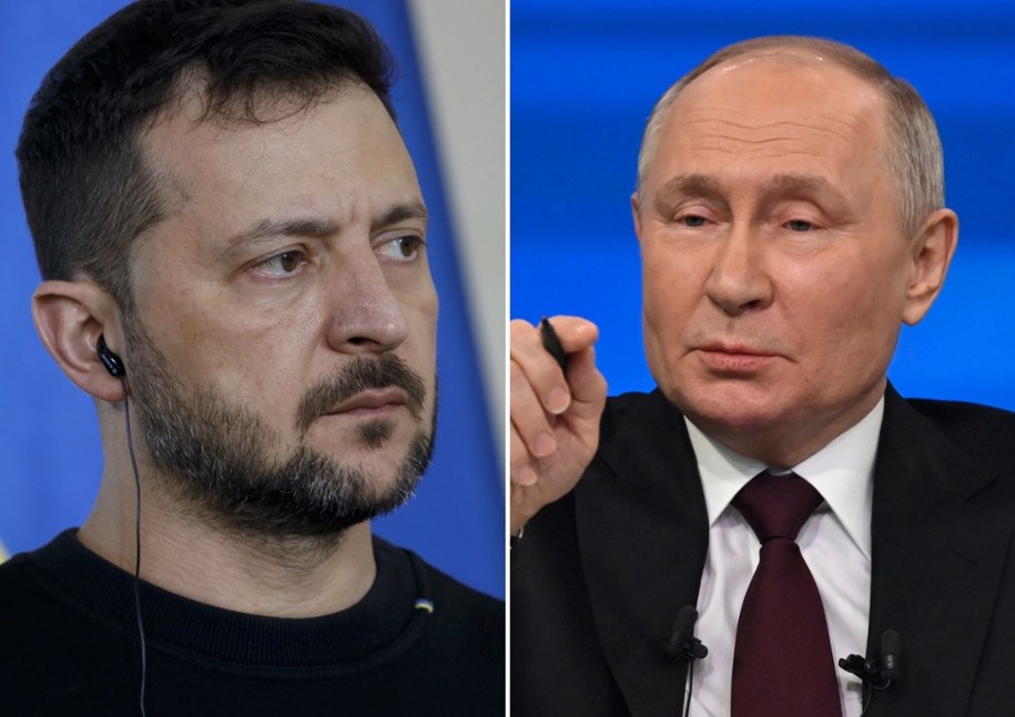 Wołodymyr Zełenski, Władimir Putin /Shutterstock