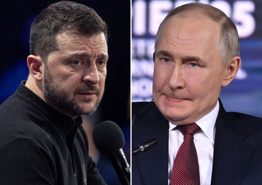 Wołodymyr Zełenski, Władimir Putin /Shutterstock