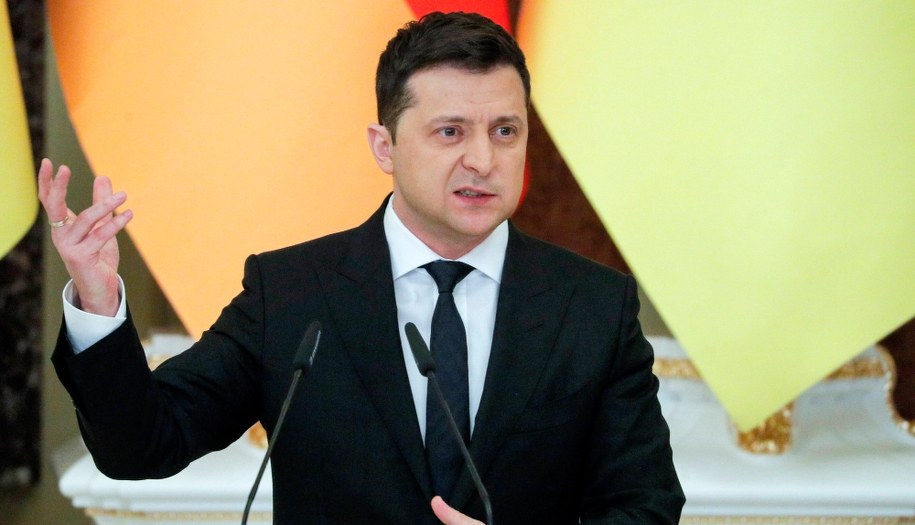 Wołodymyr Zełenski /SERGEY DOLZHENKO /PAP/EPA