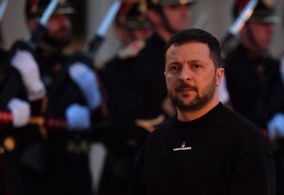 Wołodymyr Zełenski /	McMay Steve/ABACA /PAP/Abaca