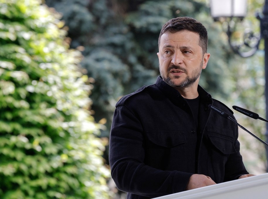 Wołodymyr Zełenski /SERGEY DOLZHENKO /PAP/EPA
