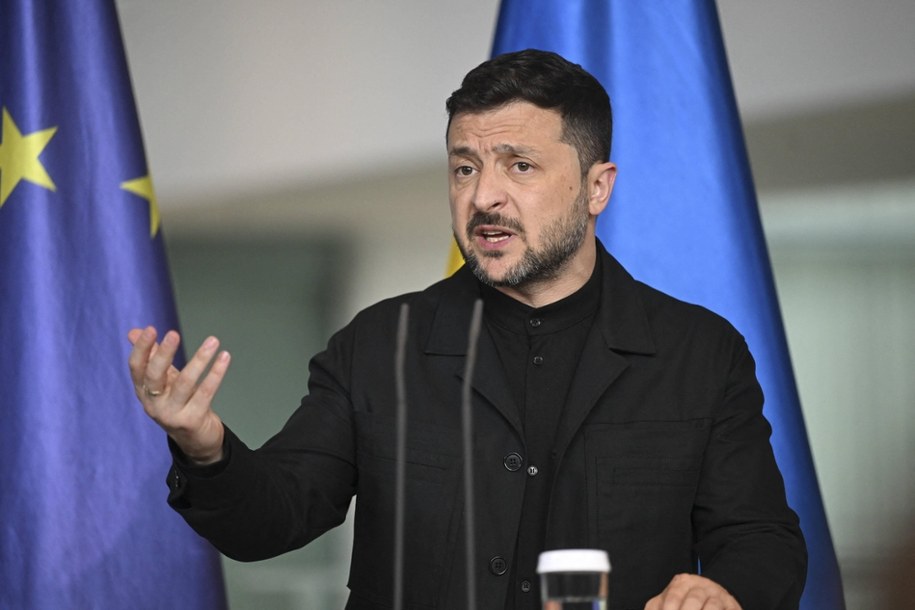 Wołodymyr Zełenski /	AA/ABACA /PAP/Abaca