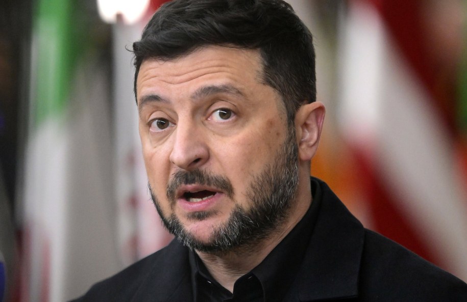 Wołodymyr Zełenski /Philip Reynaers / Photonew /East News